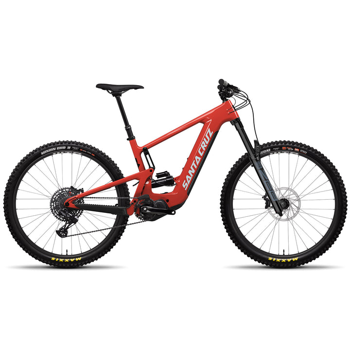 Santa Cruz Heckler 9 C R E-Mountain Bike 2024 Gloss Heirloom Red