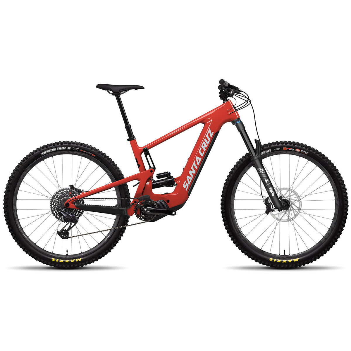 Santa Cruz Heckler 9 C S E-Mountain Bike 2024 Gloss Heirloom Red
