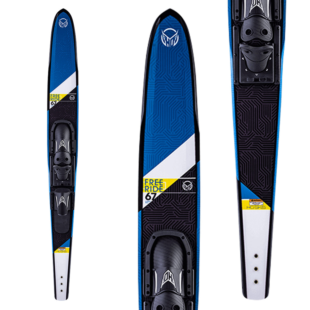 HO Freeride Combo Water Skis + Adj. Horseshoe Bindings 2023