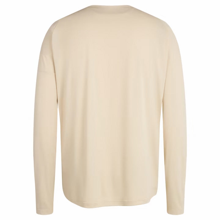 Rapha Trail Long-Sleeve Technical T-Shirt Sand/Dark Grey