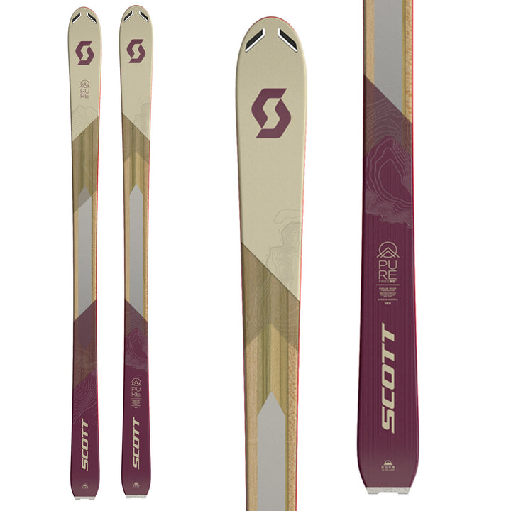Scott Pure Free 90Ti Skis - Women's 2025