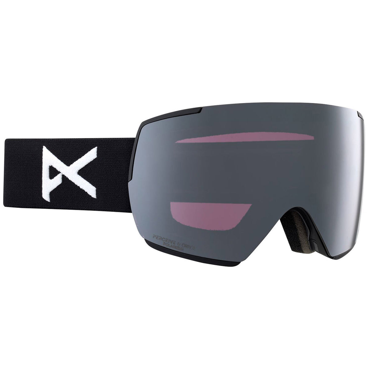 Anon M5 Polarized Low Bridge Fit Goggles Black/Percieve Polar Onyx+Perceive Variable Violet