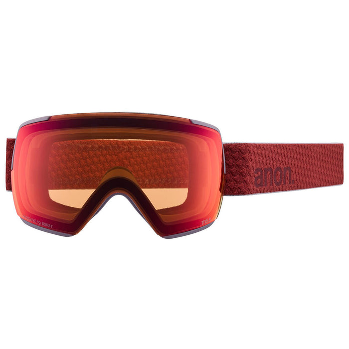 Anon M5S Low Bridge Goggles Coral/Perceive Sunny Bronze+Perceive Cloudy Burst