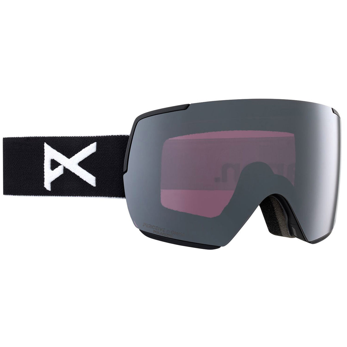 Anon M5S Polarized Low Bridge Fit Goggles Black/Perceive Polar Onyx+Perceive Variable Violet