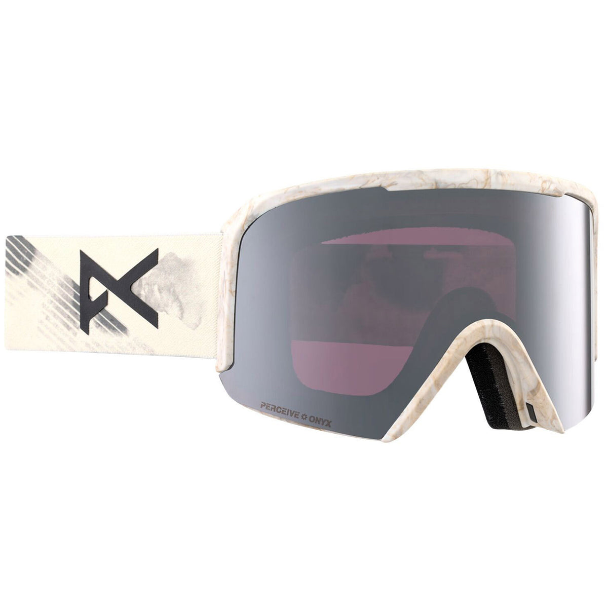 Anon Nesa Low Bridge Fit Goggles Flight Attendant/Perceive Sunny Onyx+Perceive Variable Violet