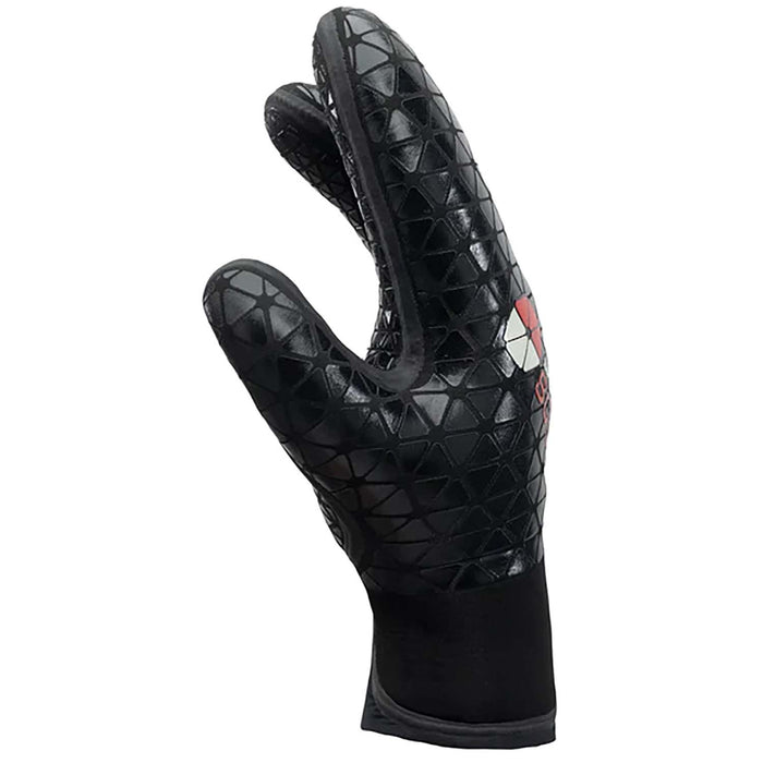 Solite 6/4 Split Wetsuit Mitts Black
