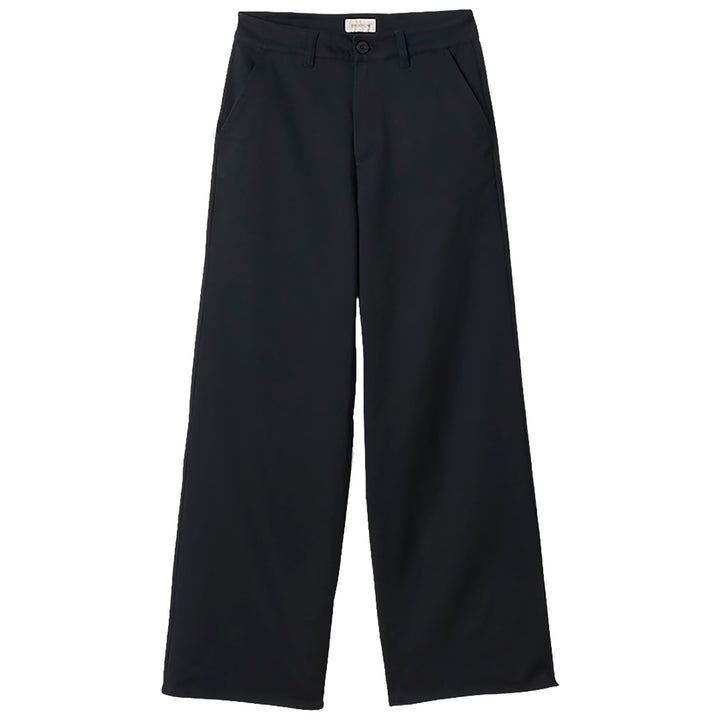 Brixton Victory Full Length Wide Leg Pants - Women's Black