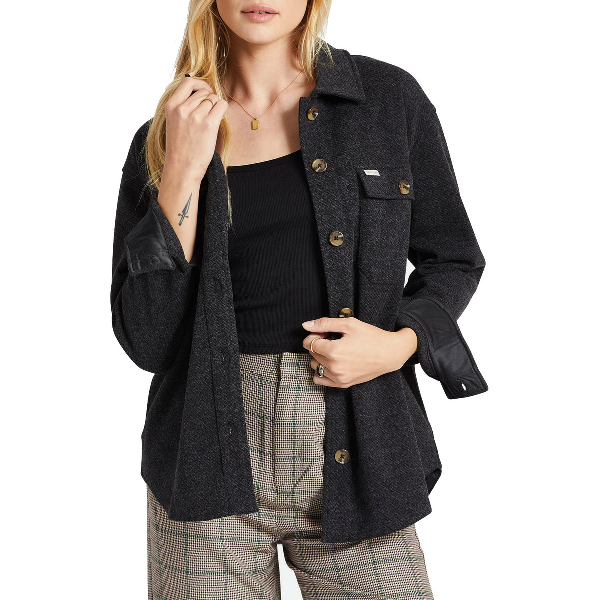 Brixton Bagby Shirt Jacket - Women's Black