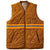 Brixton Builers Abraham Reversible Vest - Men's Leaf Camo/Golden Brown