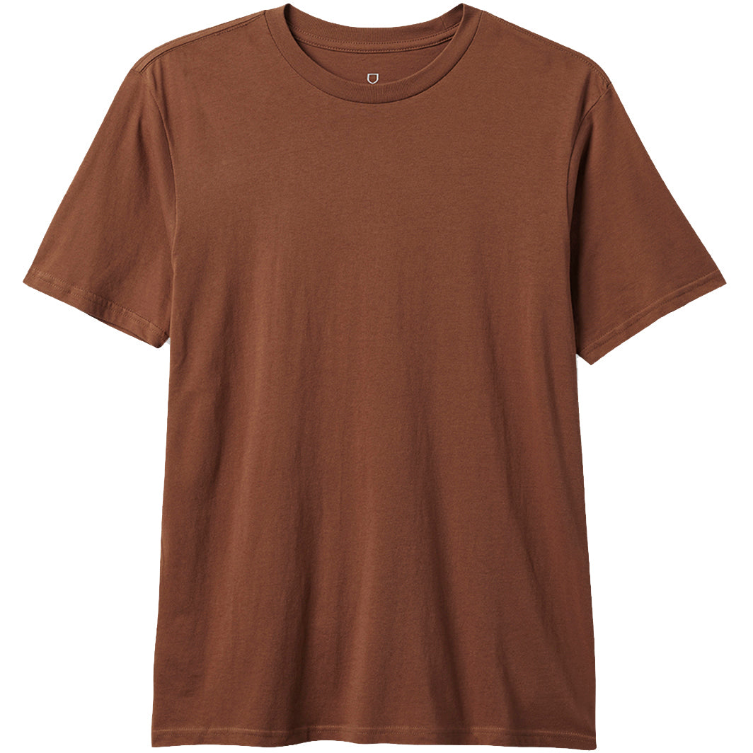 Brixton Basic Short-Sleeve Tailored T-Shirt - Men's Bison