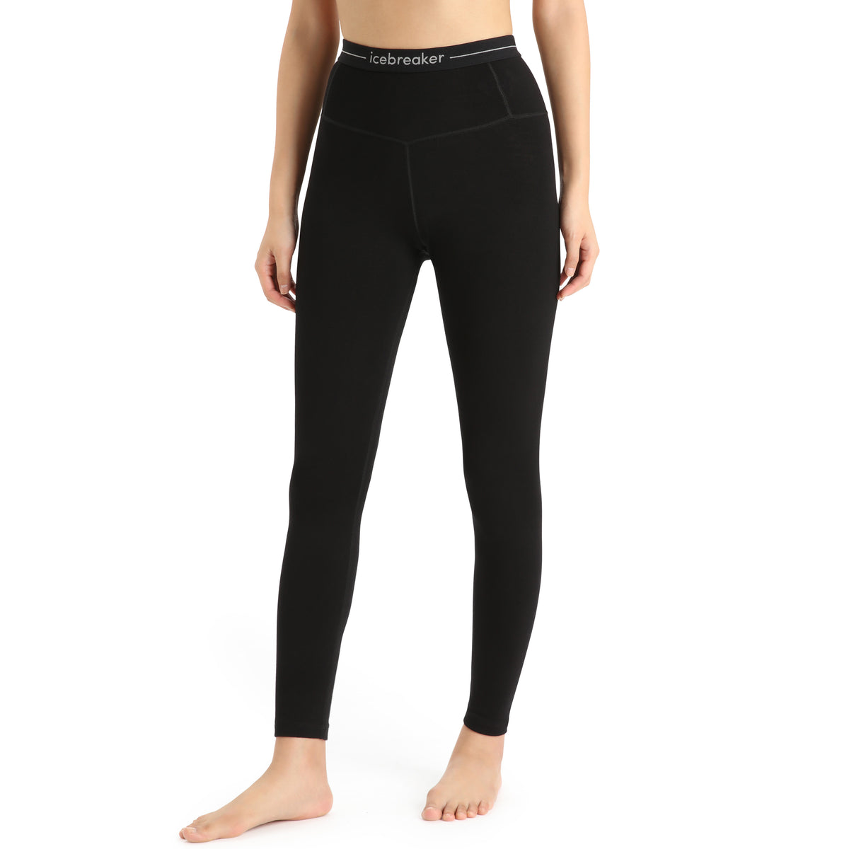 Icebreaker 260 Tech High Rise Leggings - Women's Black