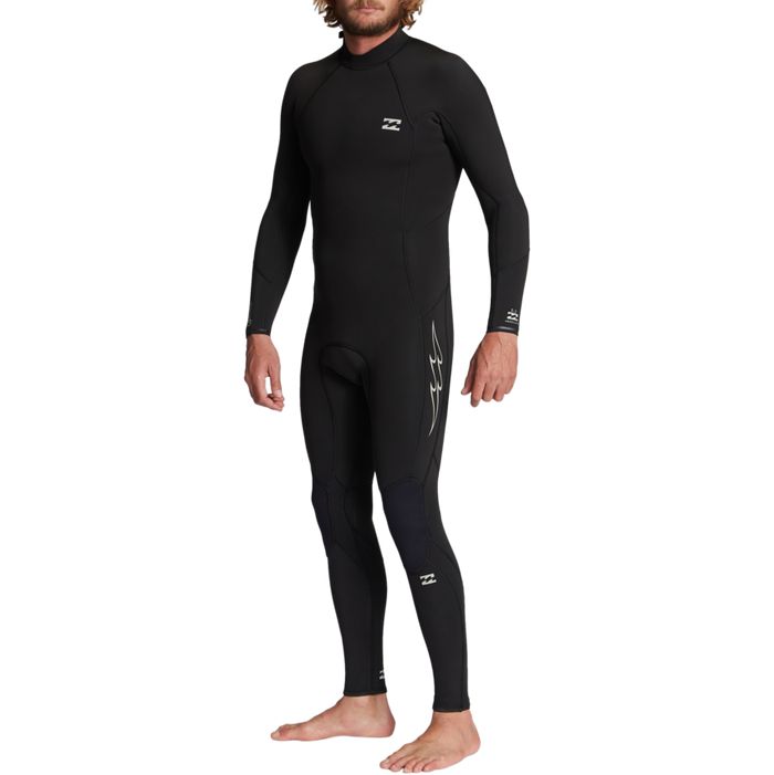Billabong 3/2 Absolute Back Zip Full Wetsuit Black