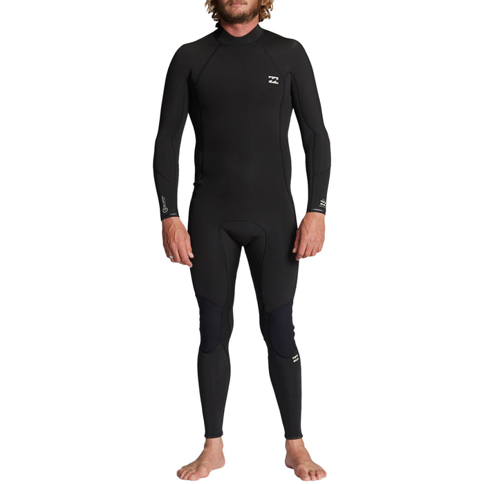 Billabong 3/2 Absolute Back Zip Full Wetsuit Black