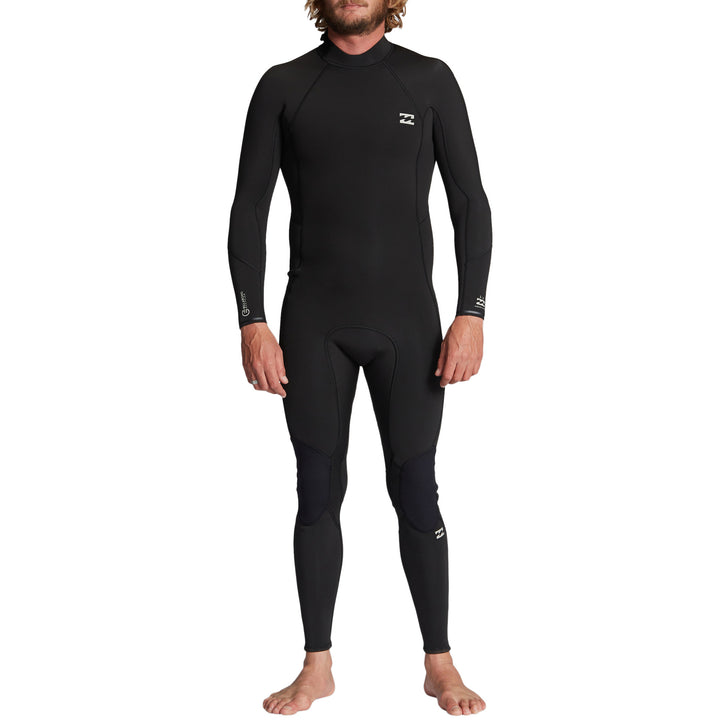 Billabong 3/2 Absolute Back Zip Full Wetsuit Black