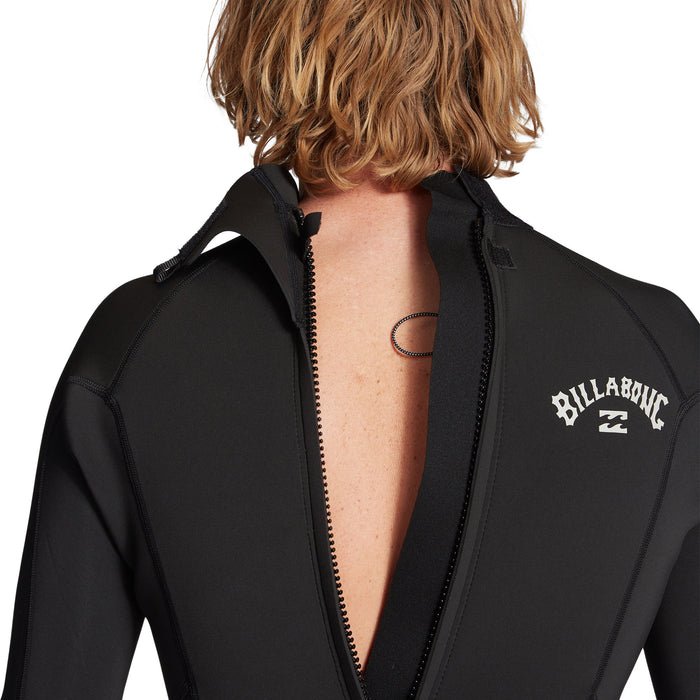 Billabong 3/2 Absolute Back Zip Full Wetsuit Black