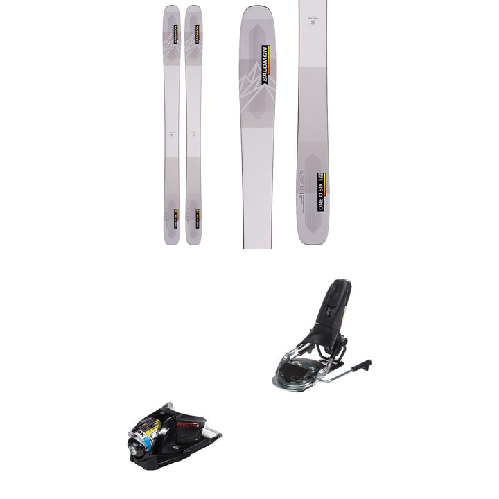 Salomon QST 106 Skis + Look Pivot 14 GW Ski Bindings 2023