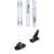 Salomon QST Blank Skis + Marker Duke PT 16 Alpine Touring Ski Binding 2023 Black/Gunmetal