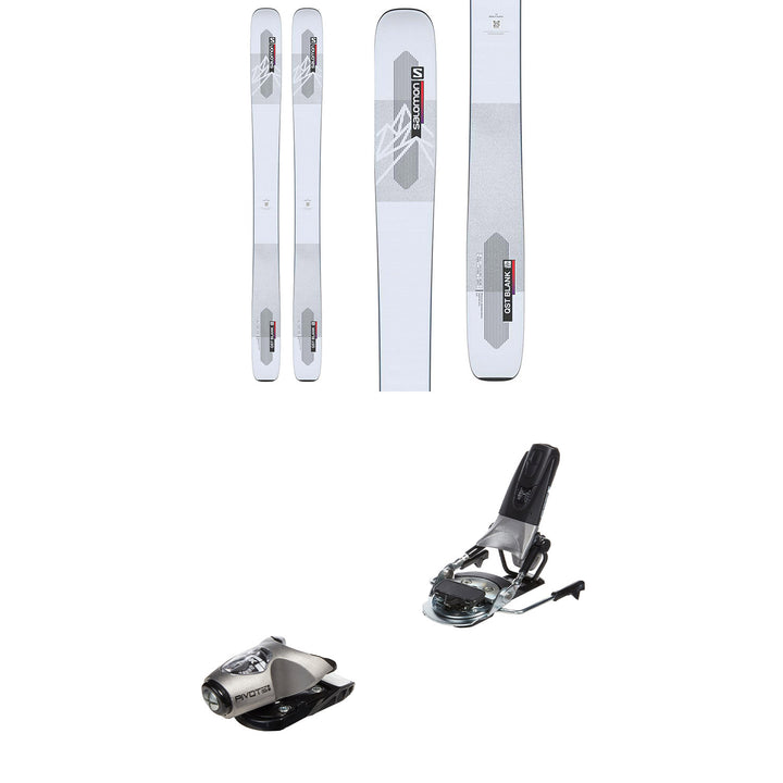 Salomon QST Blank Skis + Look Pivot 15 GW Ski Bindings 2023