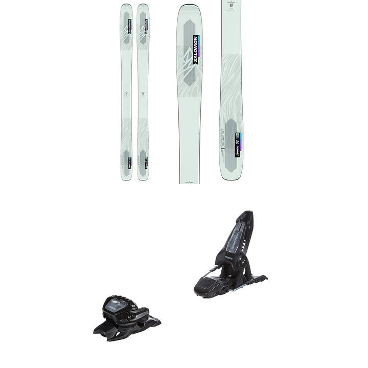 Salomon QST Lumen 98 Skis + Marker Griffon 13 ID Ski bindings - Women's 2023