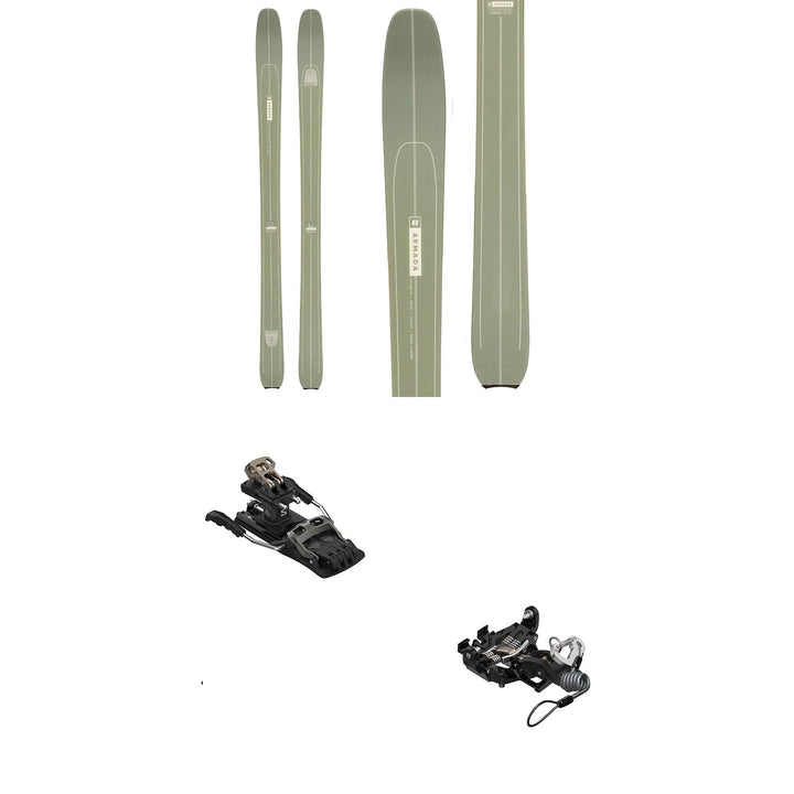 Armada Locator 96 Skis + Salomon MTN Pure Alpine Touring Ski Binding 2023