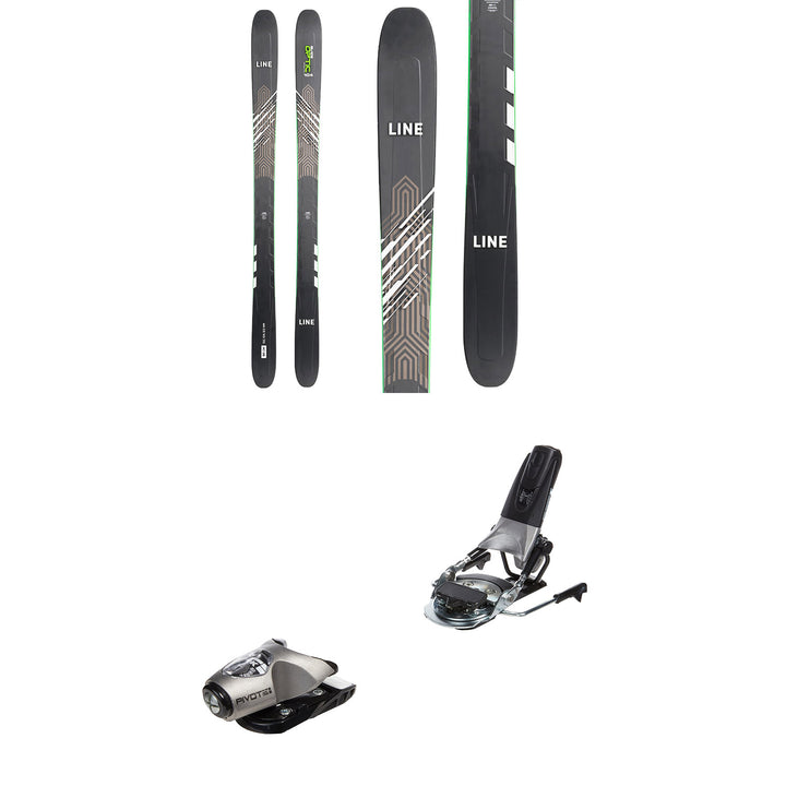 Line Skis Blade Optic 104 + Look Pivot 15 GW Ski Binding 2023 Raw