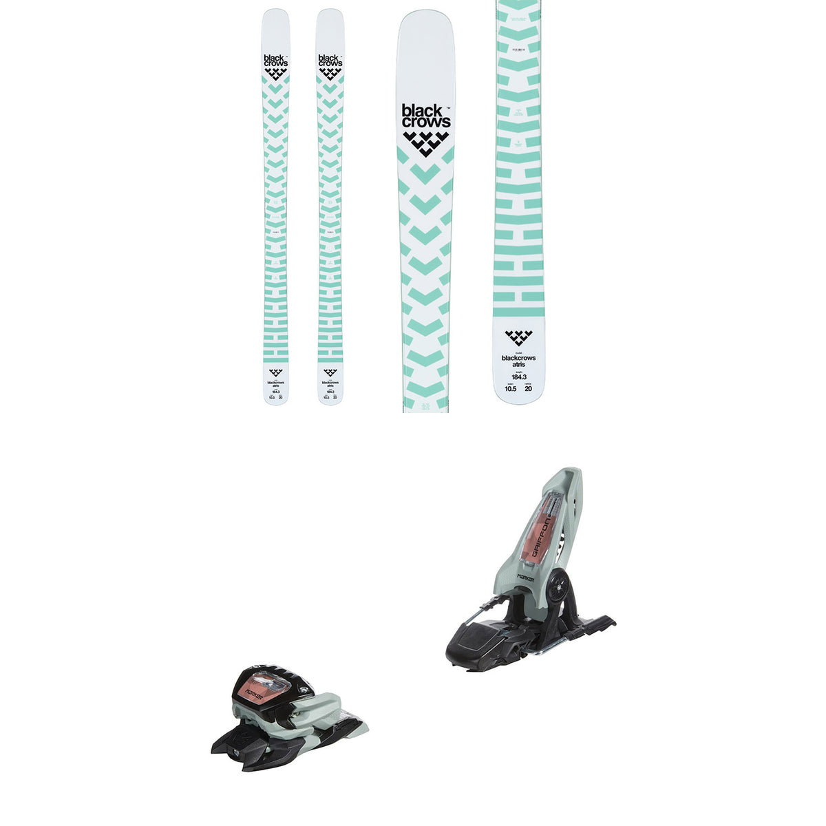 Black Crows Atris Skis + Marker Griffon 13 ID Ski Bindings 2023