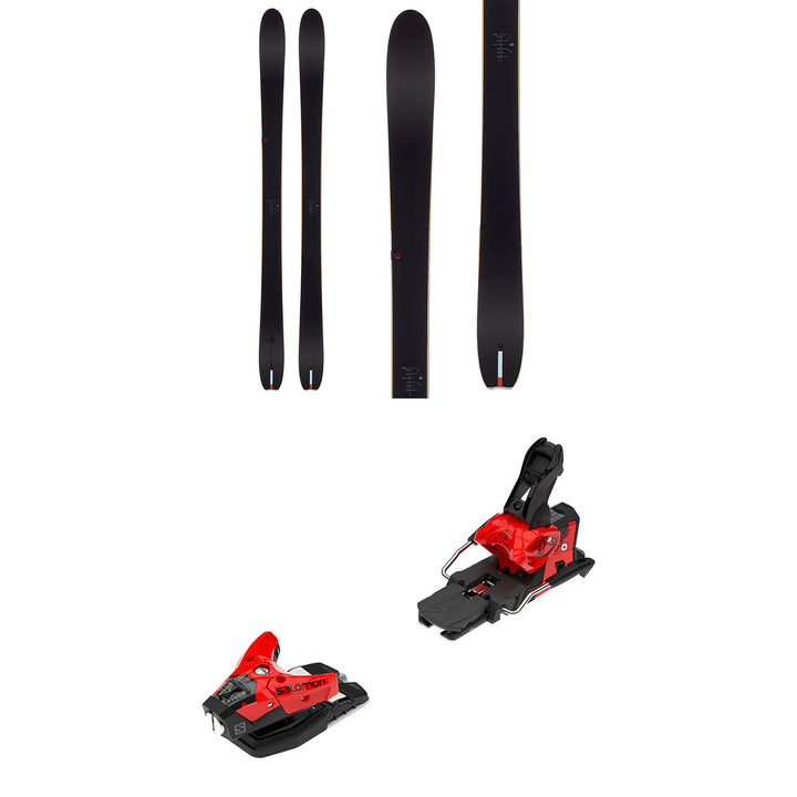 Season Aero Skis + Salomon STH2 MNC Ski Bindings 2023