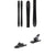 Season Pass Skis + Salomon S/Lab Shift MNC 13 Alpine Touring Ski Bindings