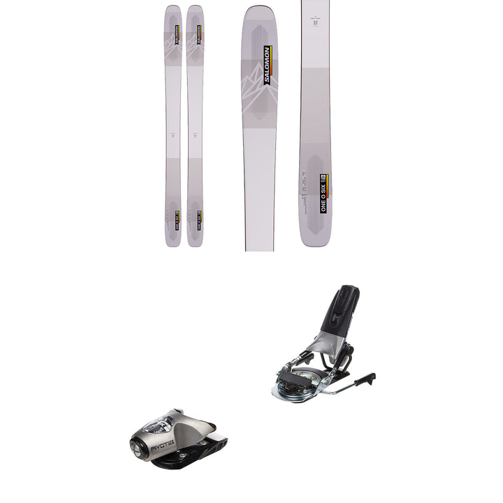 Salomon QST 106 Skis + Look Pivot 15 GW Ski Bindings 2023