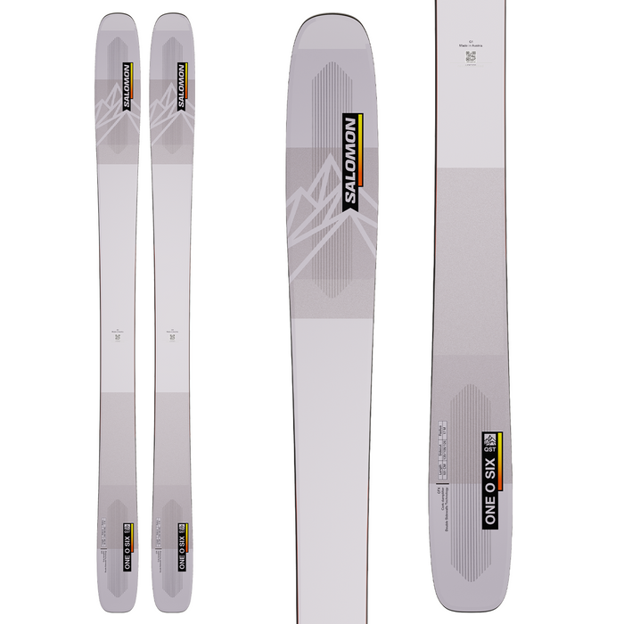 Salomon QST 106 Skis + Look Pivot 15 GW Ski Bindings 2023
