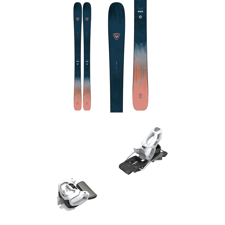 Rossignol Rallybird 92 Skis + Tyrolia Attack 11 GW Ski Bindings - Women's 2023