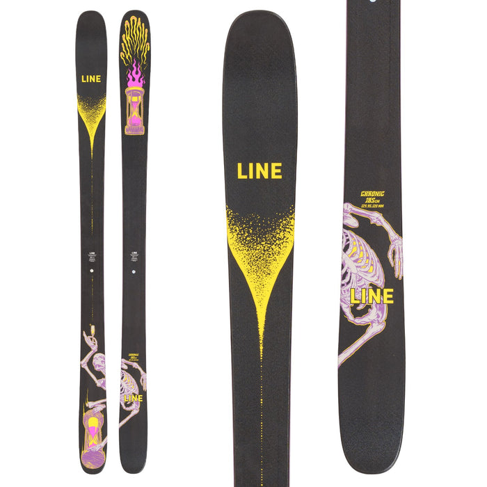 Line Skis Chronic Skis + Tyrolia Attack 14 GW Ski Bindings 2023