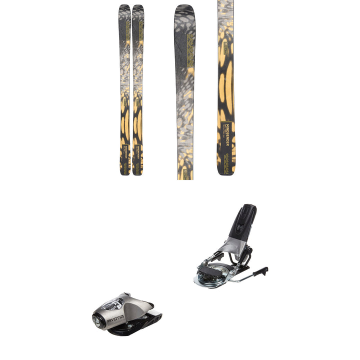 K2 Mindbender 99 Ti Skis + Look Pivot 15 GW Ski Bindings 2023