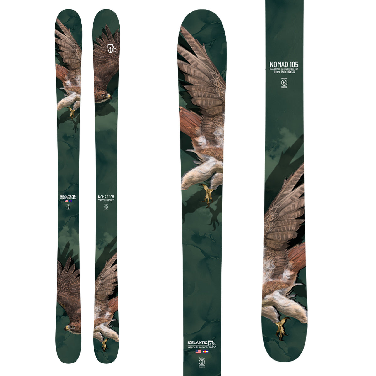 Icelantic Nomad 105 Skis 2024