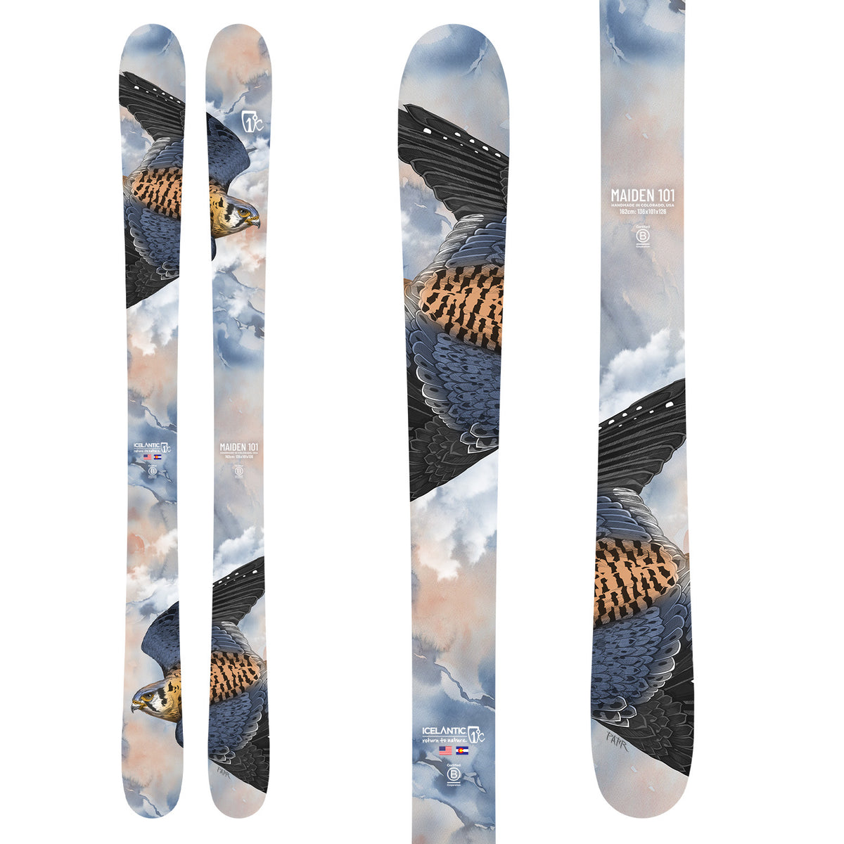 Icelantic Maiden 101 Skis - Women's 2024