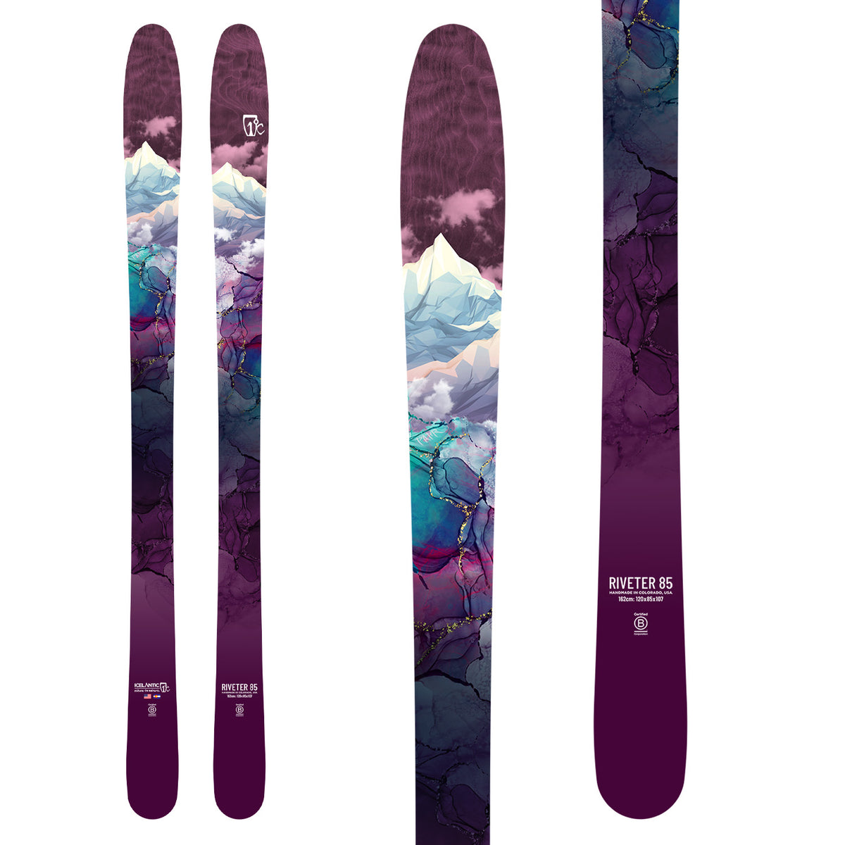 Icelantic Riveter 85 Skis - Women's 2024