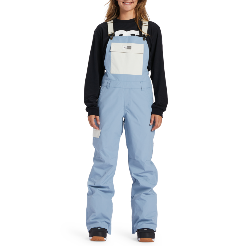 DC Valiant Bibs - Women's Faded Denim