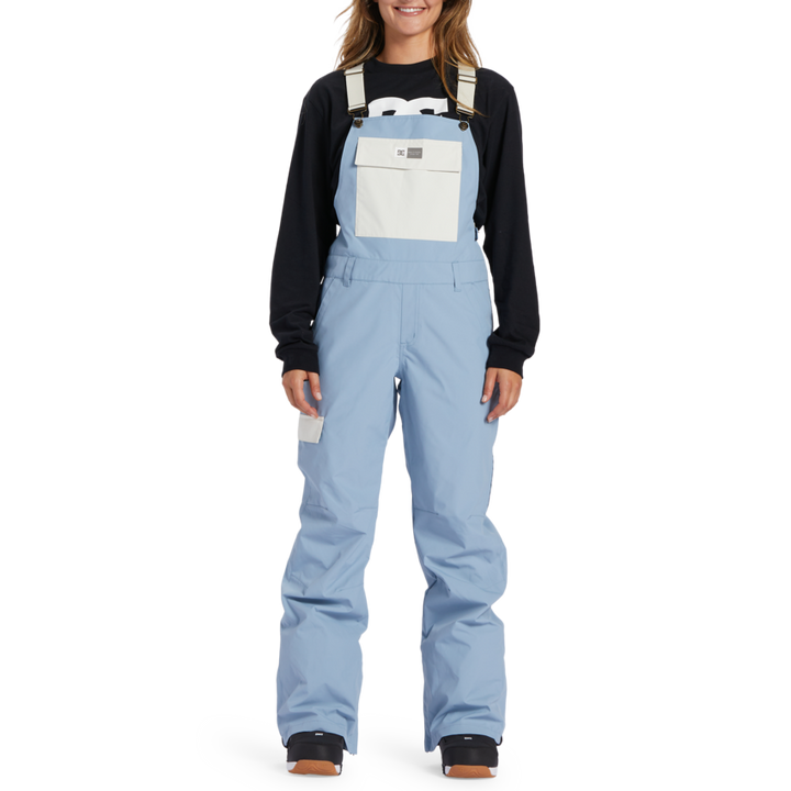 DC Valiant Bibs - Women's Faded Denim