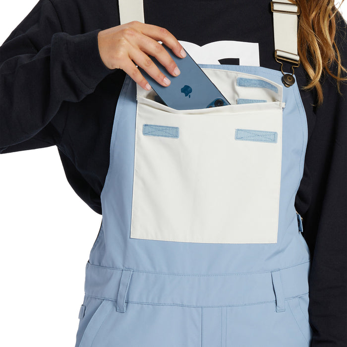 DC Valiant Bibs - Women's Faded Denim