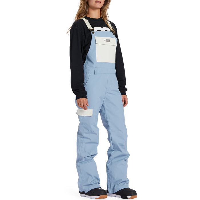DC Valiant Bibs - Women's Faded Denim