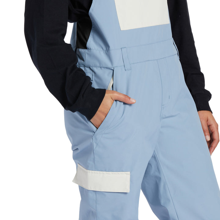 DC Valiant Bibs - Women's Faded Denim