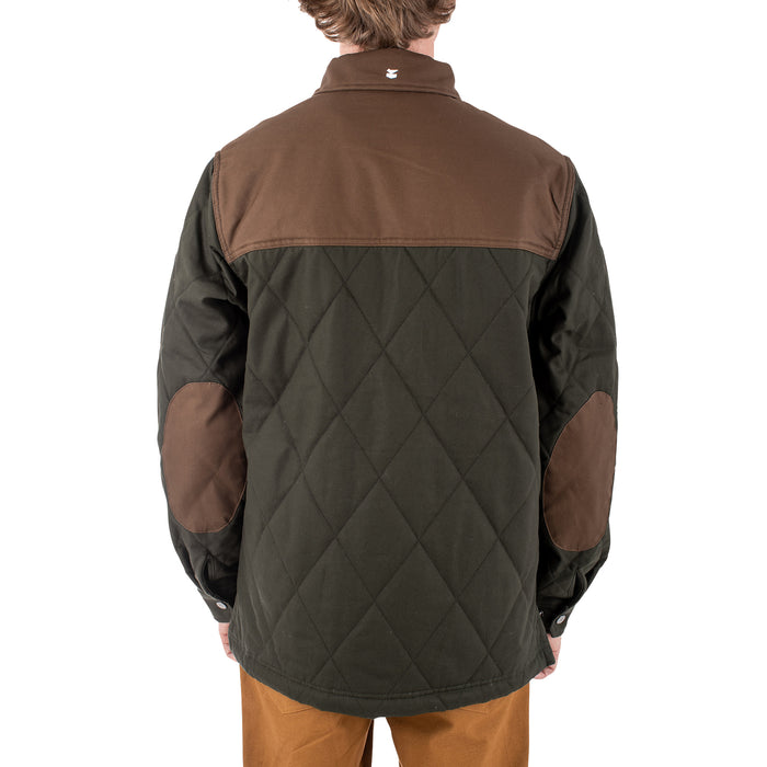 Jetty The Dogwood Quilted Jacket - Men's Forest Green