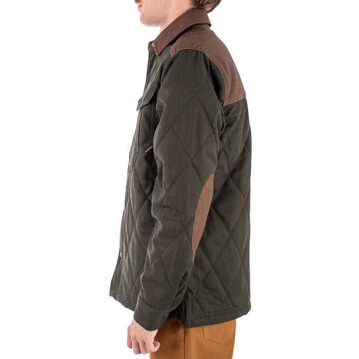 Jetty The Dogwood Quilted Jacket - Men's Forest Green
