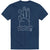 Jetty Deuces Pocket T-Shirt - Men's Blue