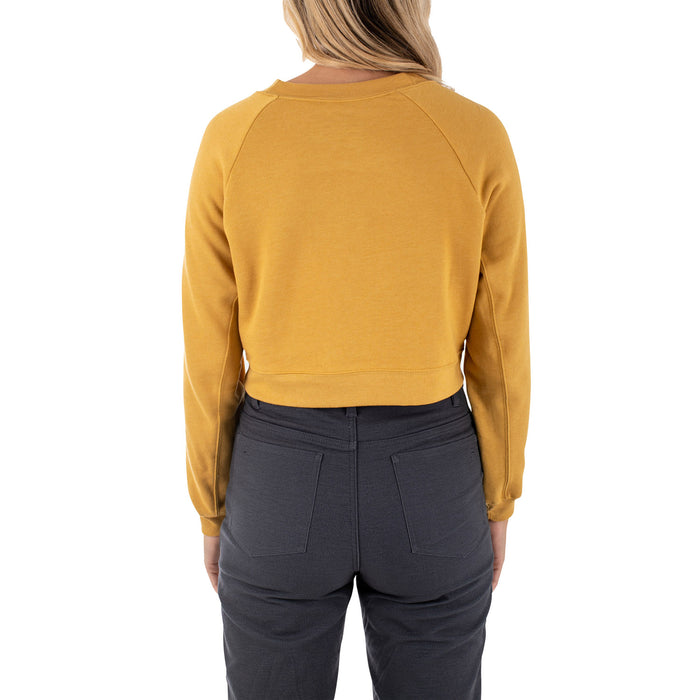 Jetty Deuces Crewneck - Women's Mustard