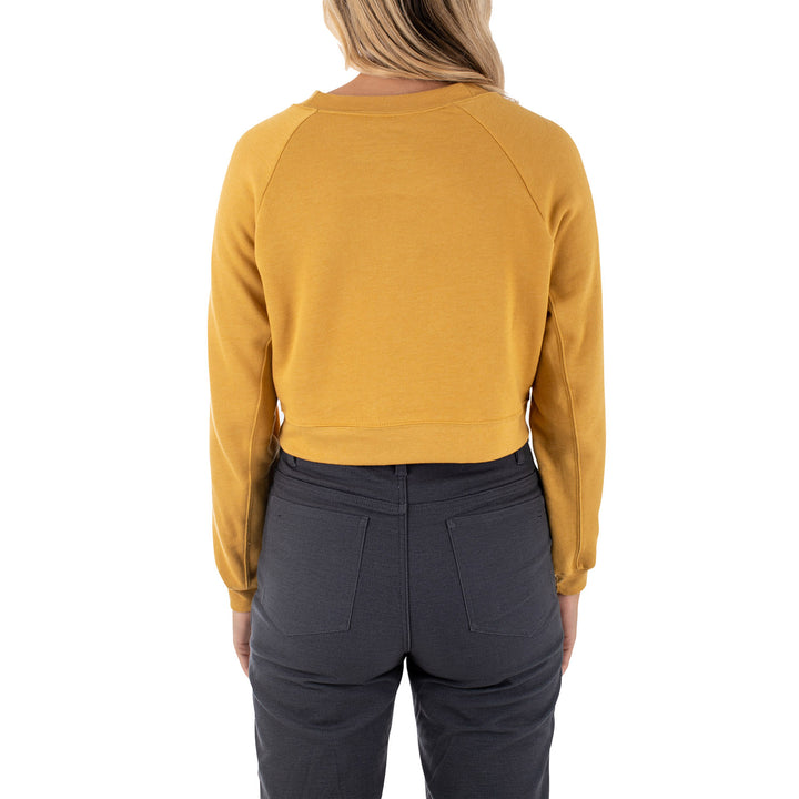 Jetty Deuces Crewneck - Women's Mustard