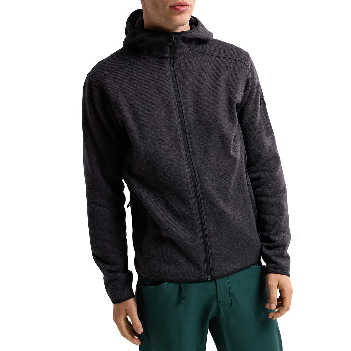 Arc'teryx Covert Hoodie - Men's Black Heather II