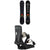 Arbor Formula Camber Snowboard + Rome Crux SE Snowboard Bindings