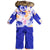 Roxy Sparrow Jumpsuit - Toddler Girls' Bright White Pansy Pansy RG