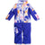 Roxy Sparrow Jumpsuit - Toddler Girls' Bright White Pansy Pansy RG